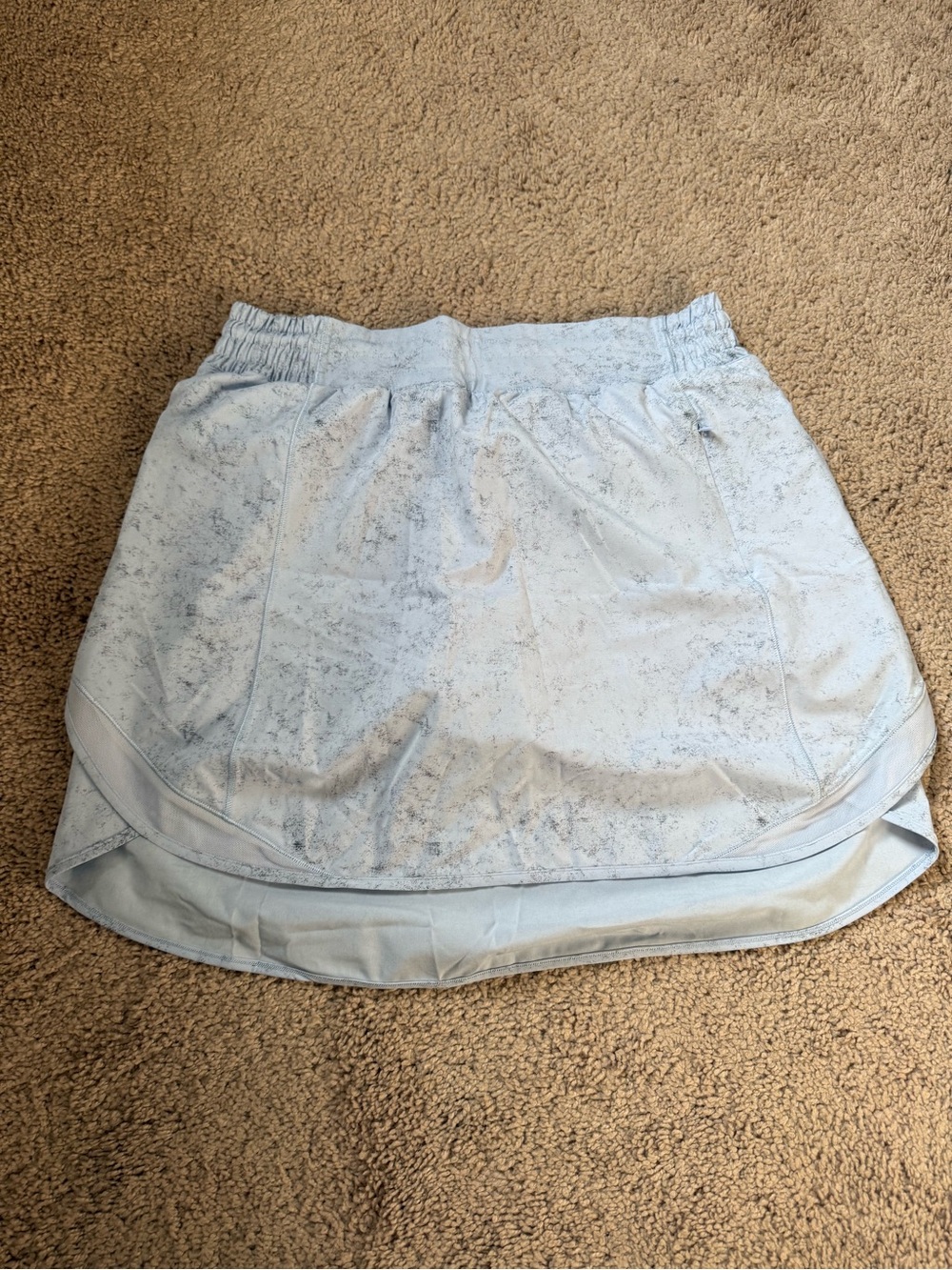 lululemon athletica Pale Blue Heathered Skirt